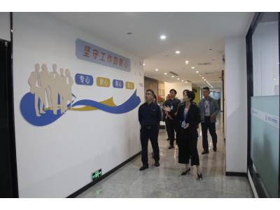 广东省水利水电第三工程局向导一行莅临尊龙凯时人生就是搏集团旅行交流